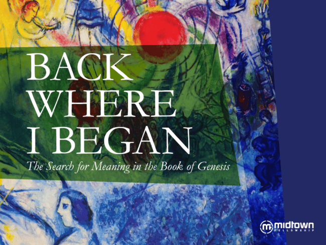 Back Where I Began: The Search for Meaning in the Book of Genesis